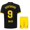 Oficiální Fotbalový Dres Borussia Dortmund Haller 9 Hostující 2023-24 pro Děti